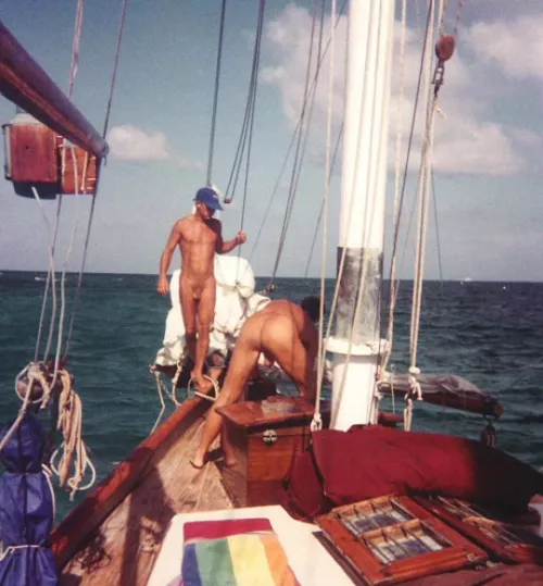 Naked sailing  by Rick774