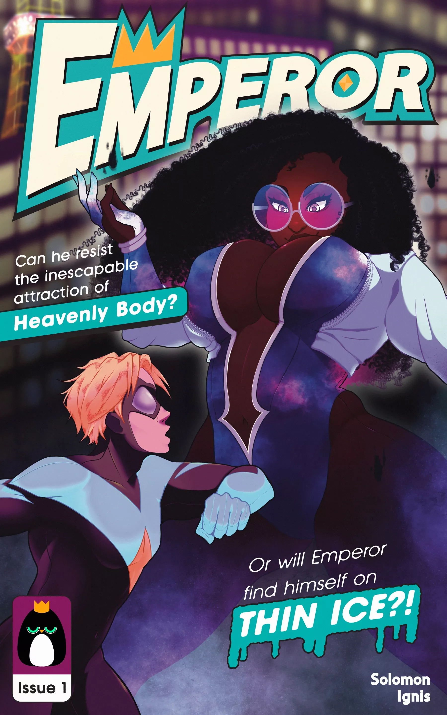 New Cover for Upcoming Book: Emperor: Issue 1, a Superhero-HaremLit Adventure (Also info on my future) posted by Solomon_Ignis