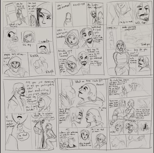 occultist/vestal comic by eldritchfathoms