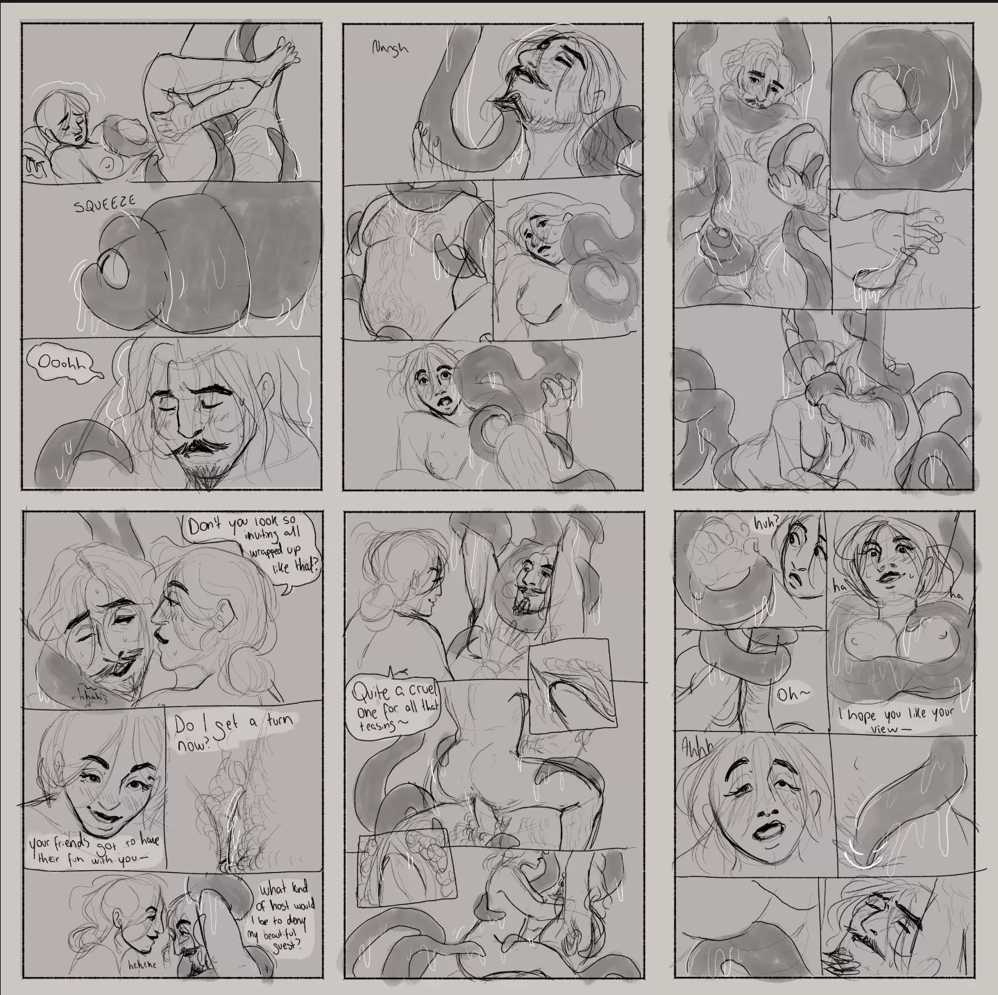 occultist/vestal comic part 4 posted by eldritchfathoms