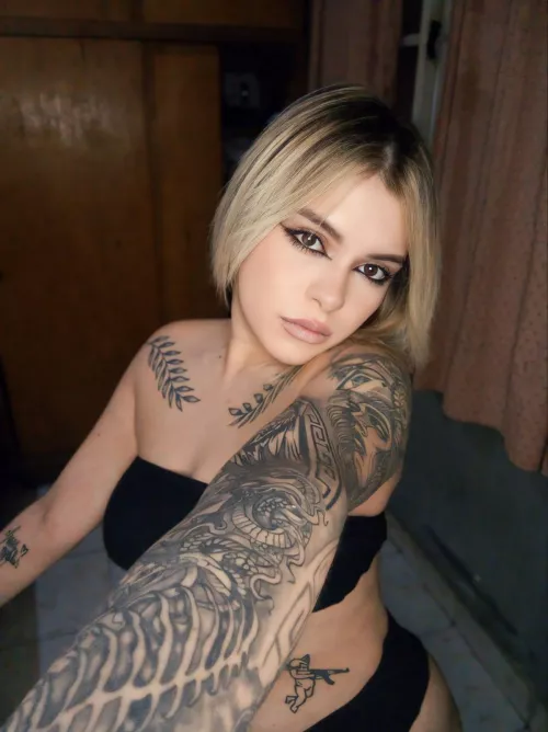 small but naughty, you like tattoos.. my link in comments, I'll take you on an erotic ride 🔥  by Rabbita_