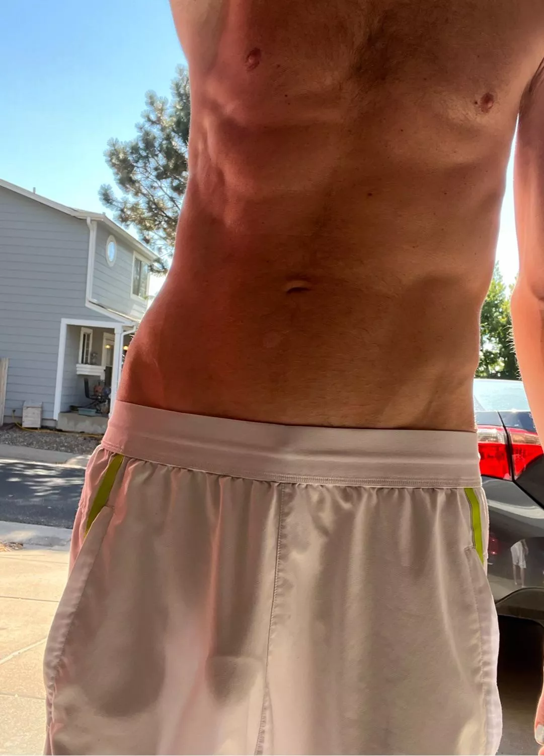 The gas station guy told me my shorts are see-through. LMAO. He said he had no complaints though. posted by Tiny_Zone660