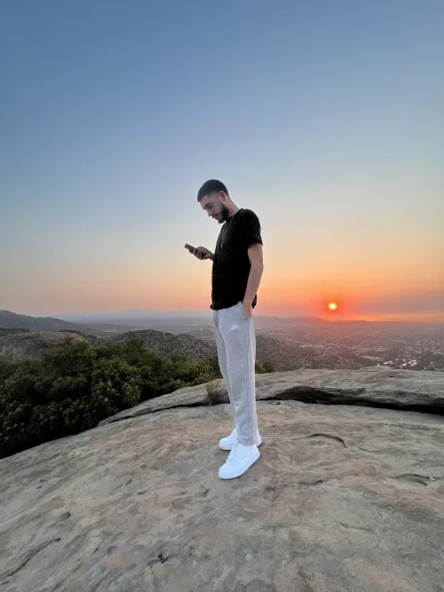 These sweats are holding a very special package😉  by Legitimate-Guard-837