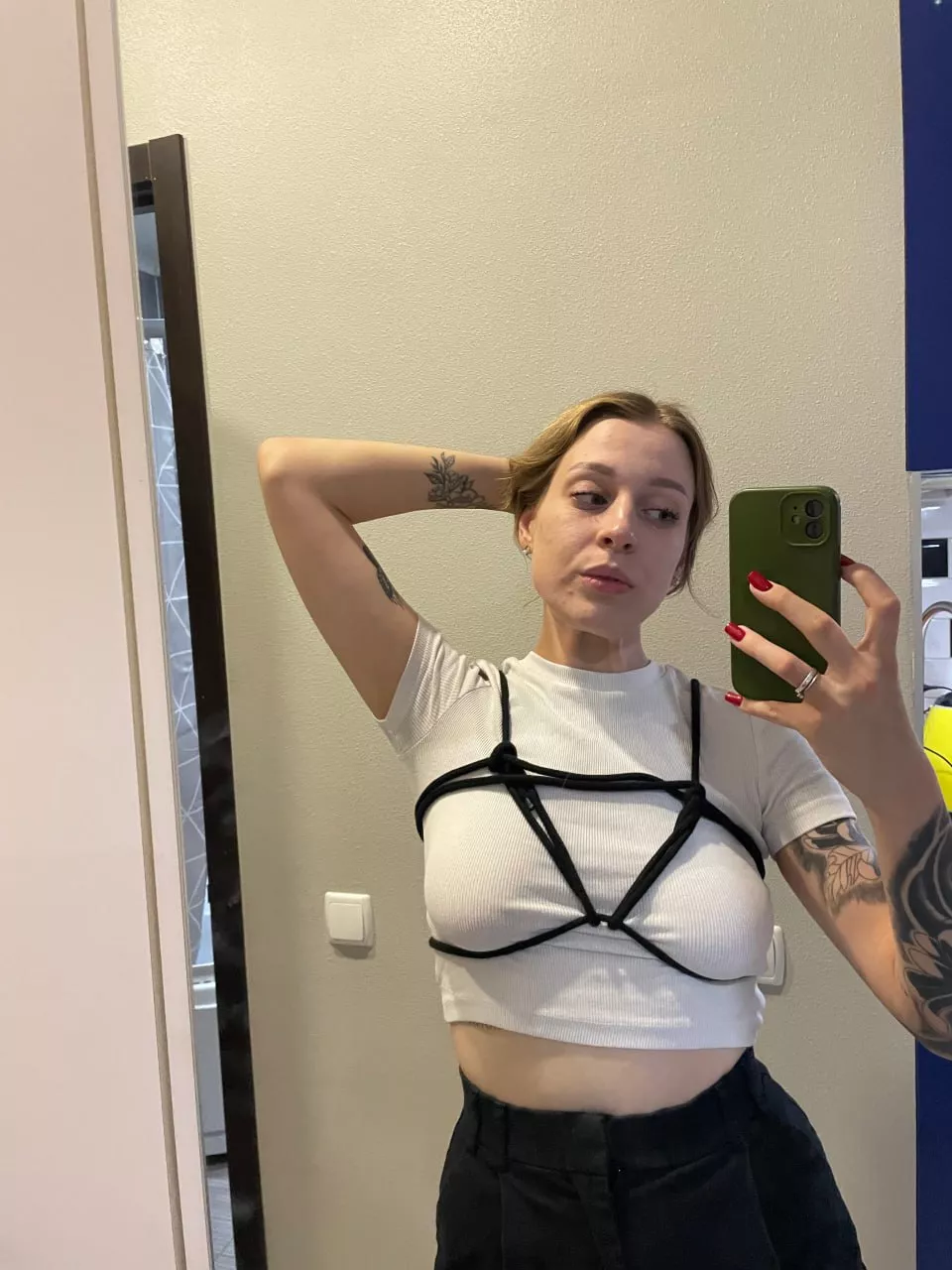 This is my first time trying shibari, what would you recommend? posted by eyedoomerfuck