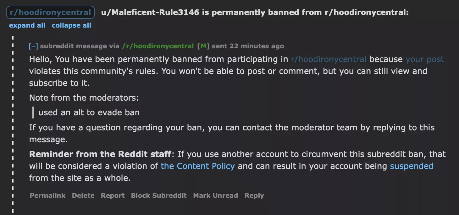 tried sending a message to this corrupt nigga posted by Maleficent-Rule3146
