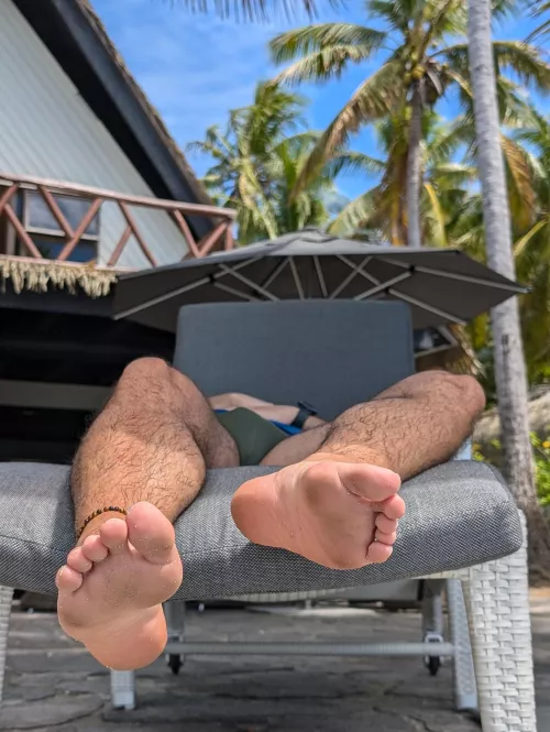 Vacation feet also need attention by MyBoyfriendPosted