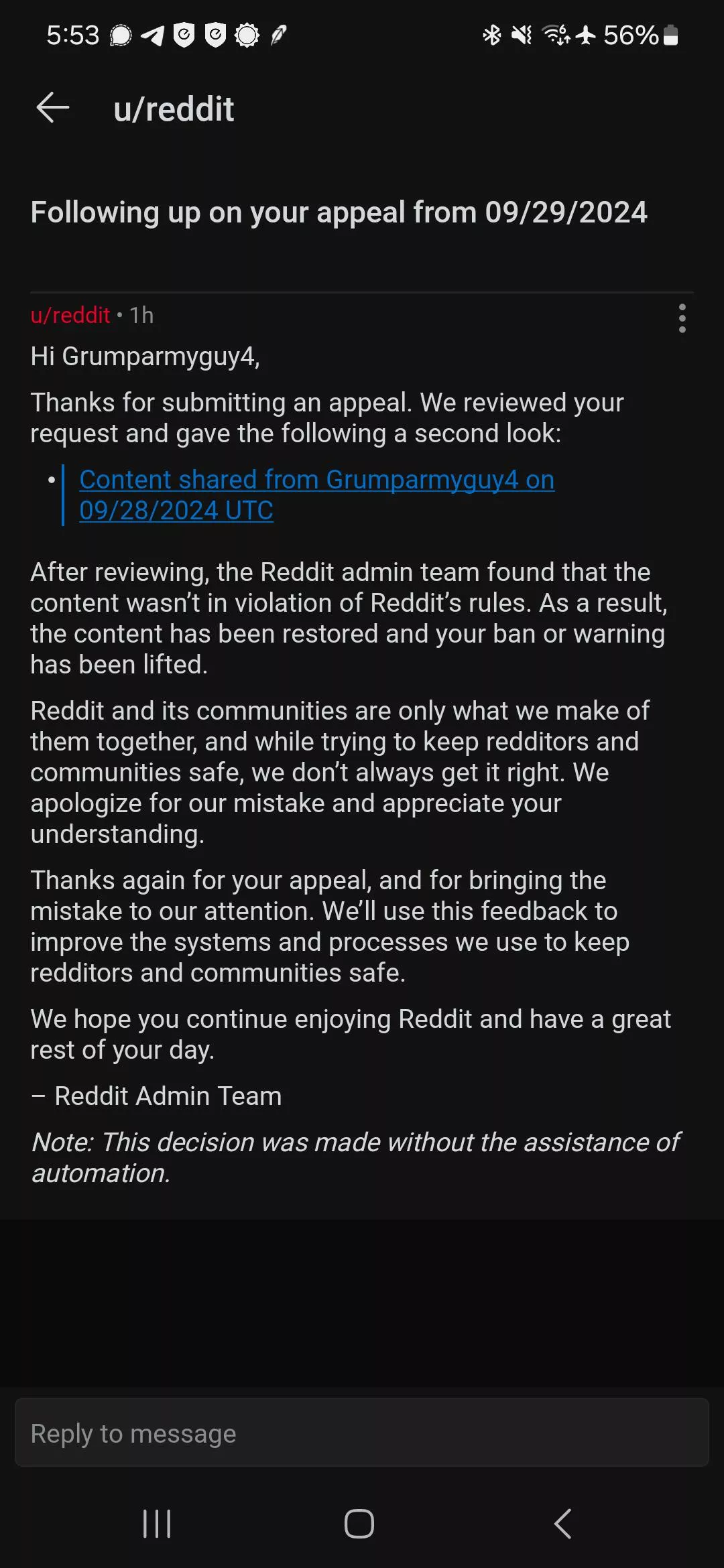 Well at least the reddit team is fair posted by Grumparmyguy4