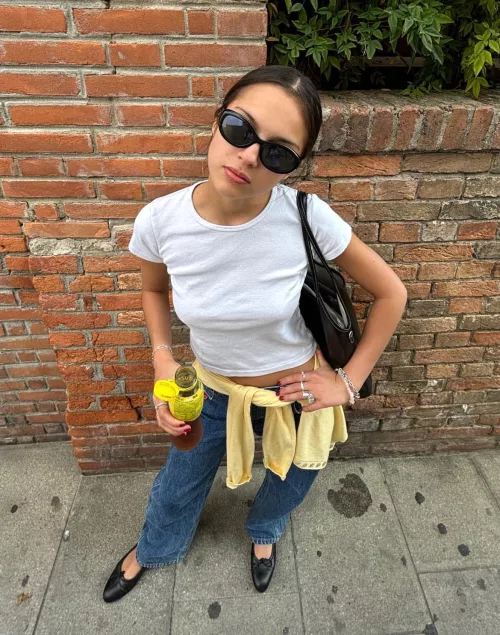 White top & jeans - IG September 2024 by GeorgeneLeggett