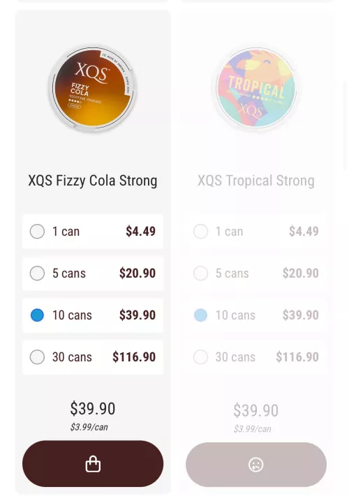 XQS Tropical Strong sold out.. is it any good?  by manzin82