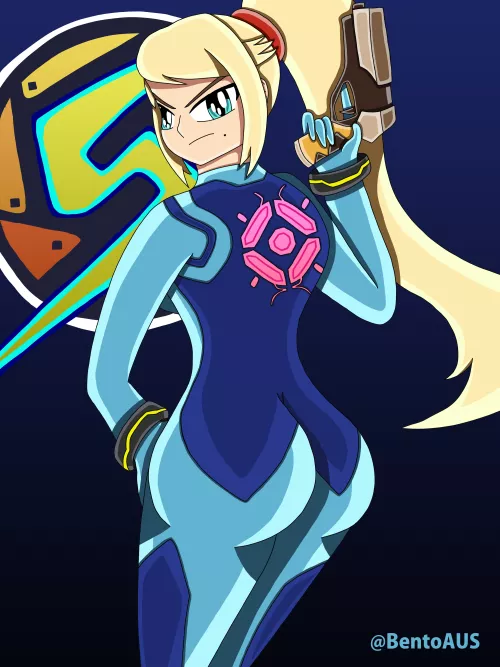 Zero Suit Samus fanart by me by Upper_Assumption_343