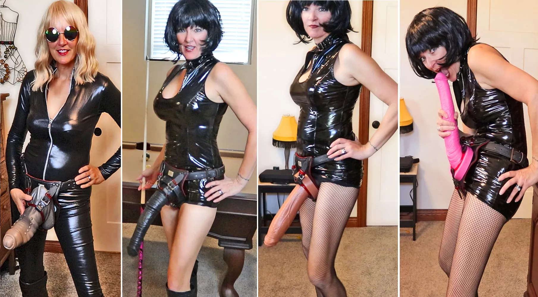 1) Pick a Dick - 2) Worship it - 3) Open your holes - Capiche? posted by SoccerMomMistress