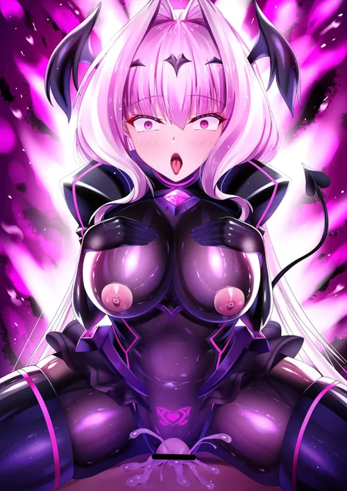 Azarin Corrupted Creampie Ride (Iro Ame) [Kouyoku Senki ExS-Tia] by sequence_string