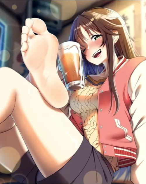 Beer 🍺 and soles (Casinoep) [Idolmaster] by _swefeet