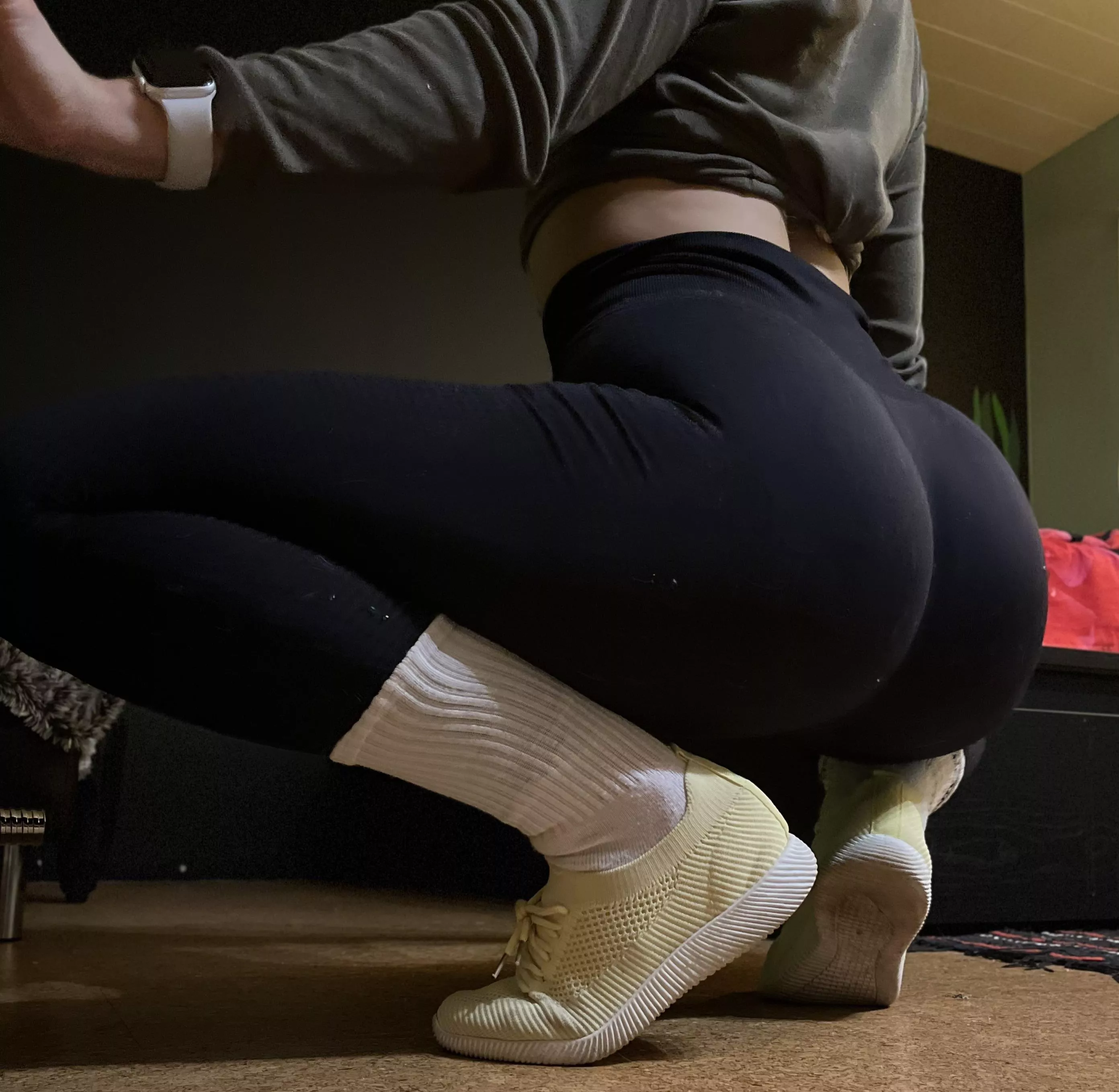 black leggings are the bestt😌shapes my booty so good posted by Clear-Zone-4618