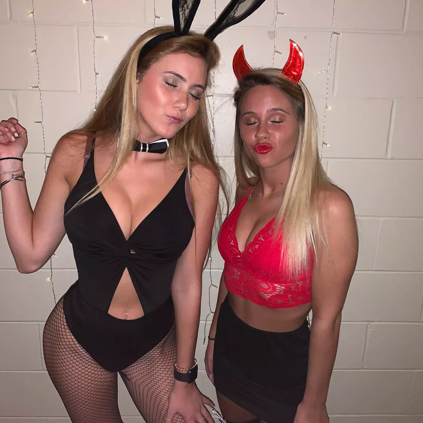 Bunny and devil posted by Wallydinger123