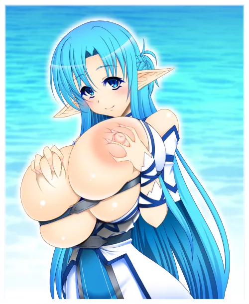 Busty asuna by No-Adagio-8572