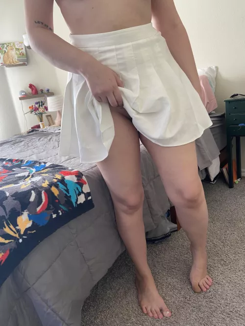 Don’t have my panties on either! by spicybrenna