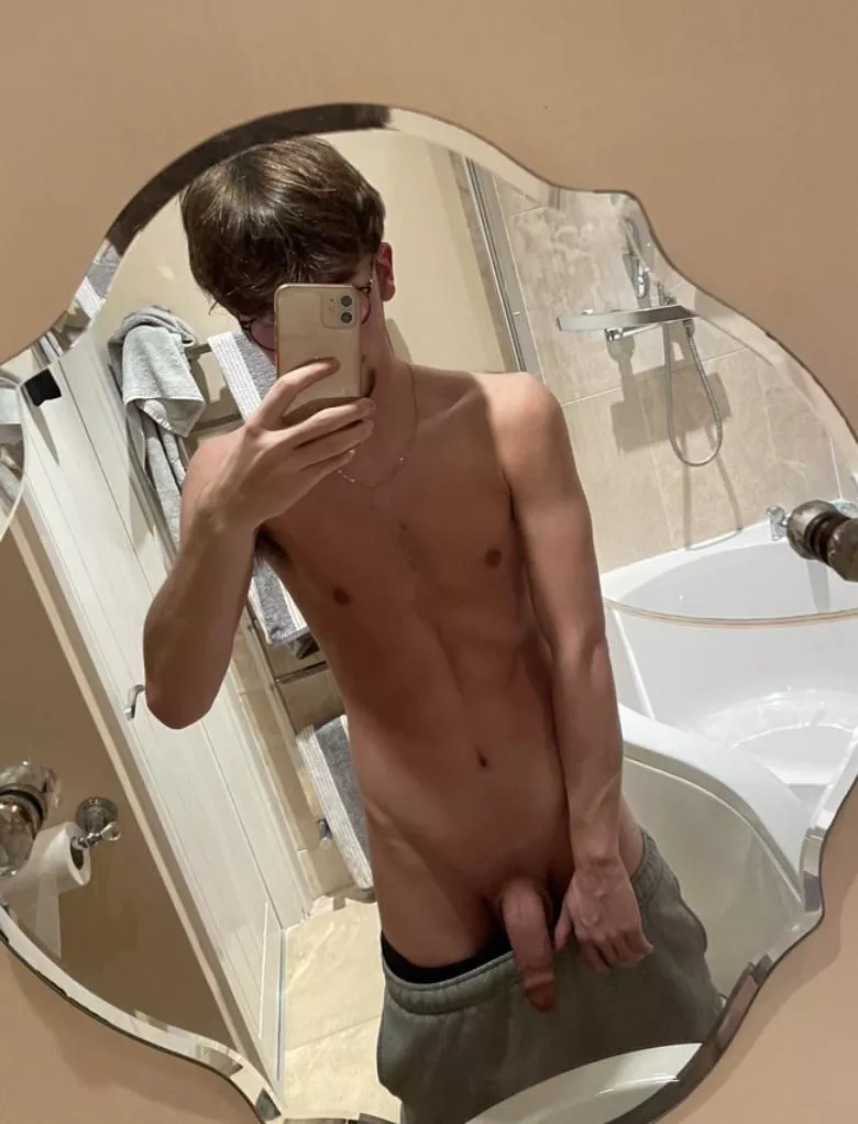 Don’t mind me thought I’d just leave my softie here ;) posted by HugeTeenRod