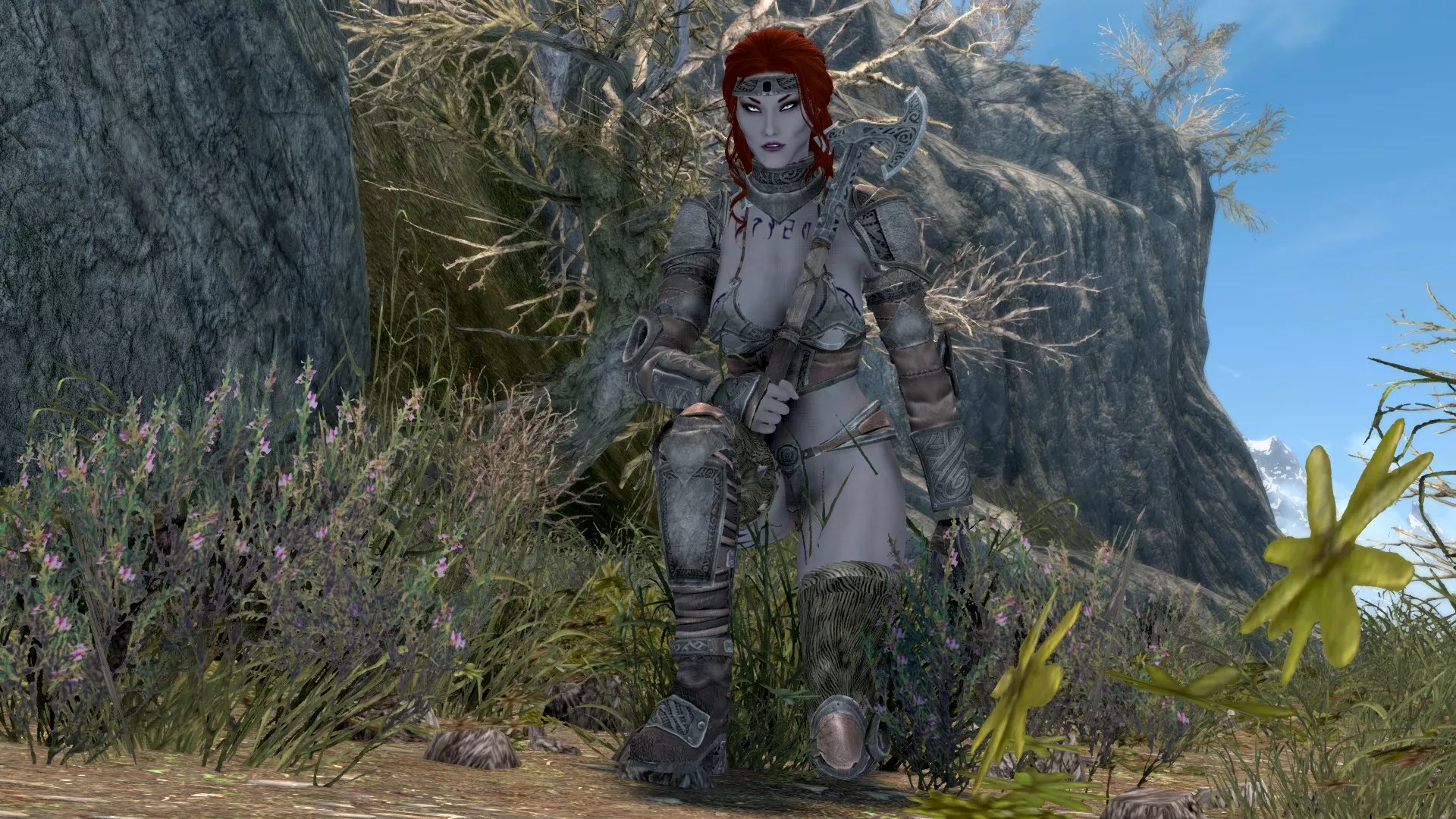 Dunmer Warrior posted by Smile_Skyrim