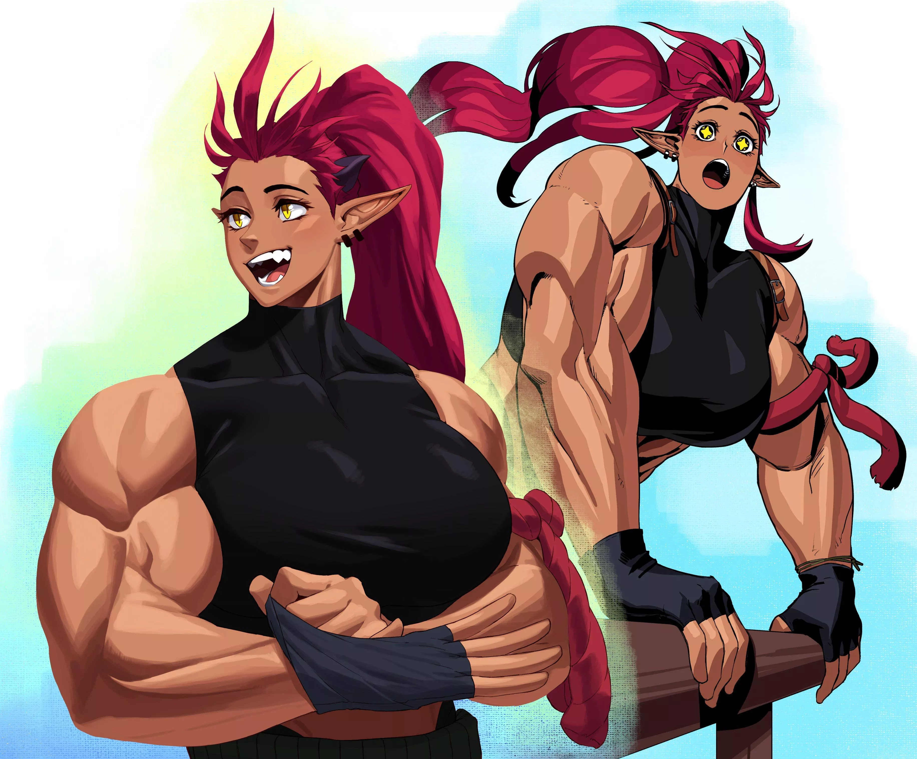 Experimenting with Ali~ (@Sotchosis) posted by TheTMoneyMan