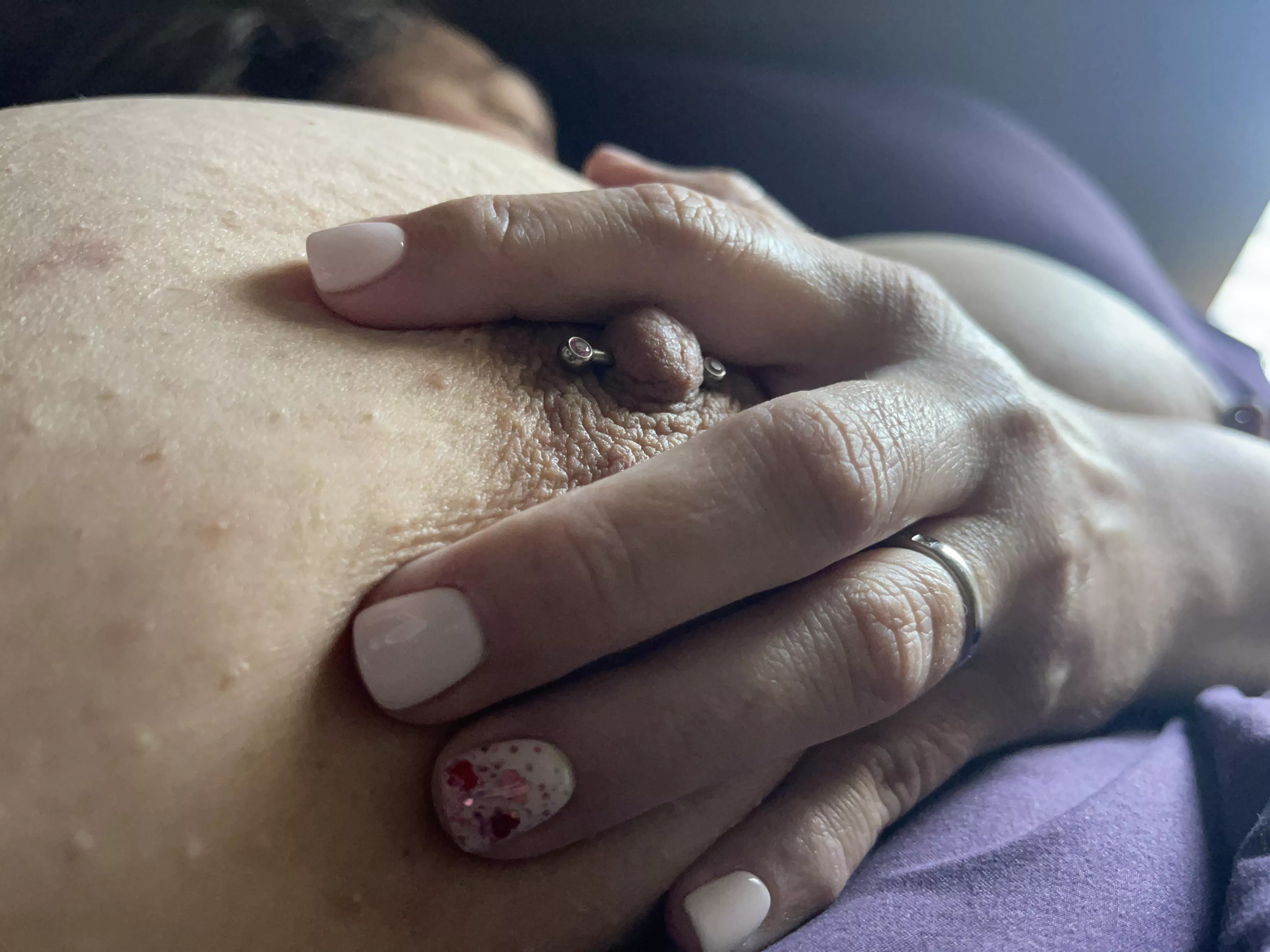 Favorite day of the week…new mani Monday. posted by TugWifeDownSouth