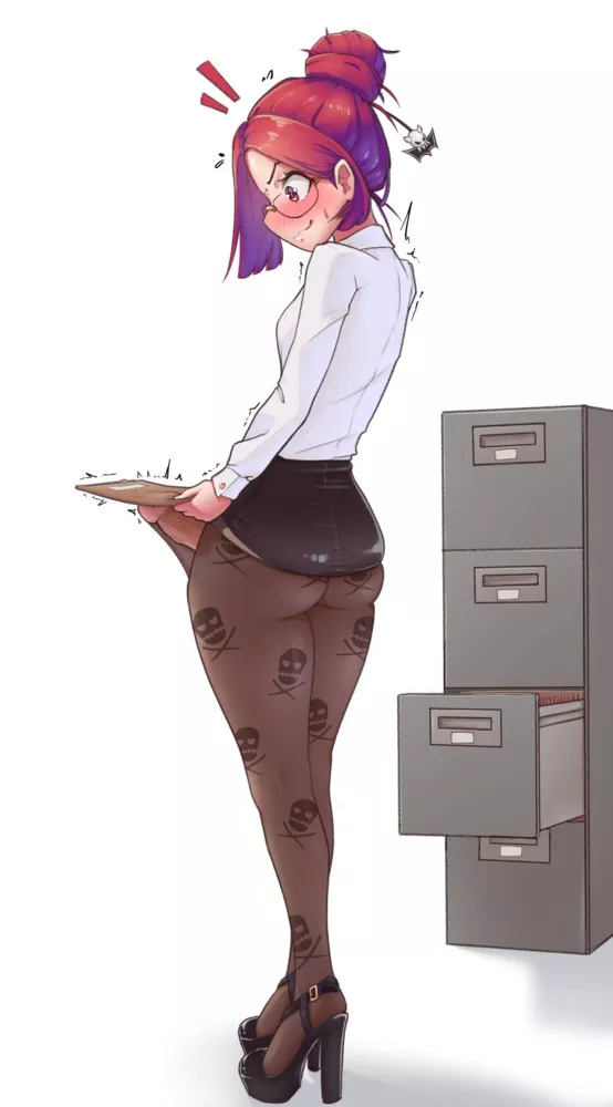 Getting horny at work 😵‍💫 ©honeyshaman posted by ED_ZIE