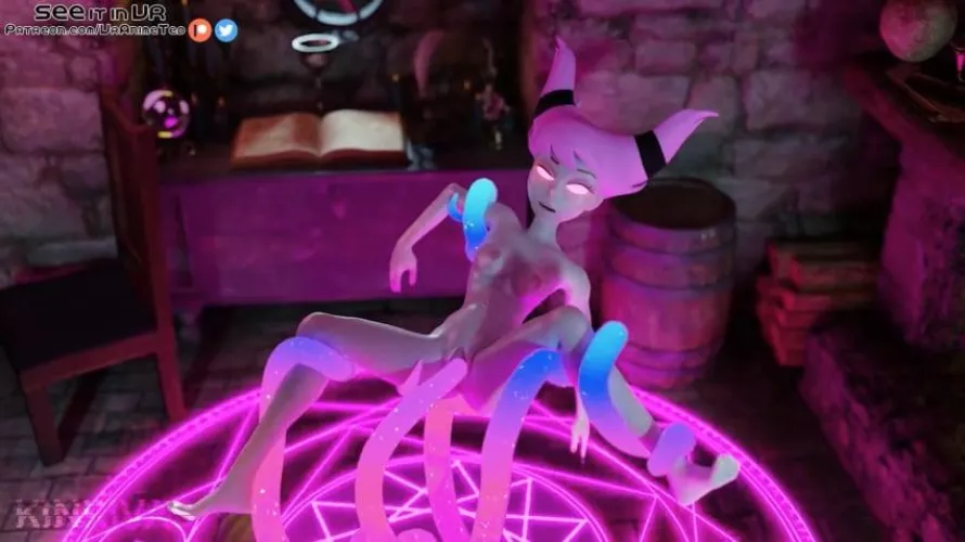 Jinx's tentacles (Animeteo) [Teen titans GO!] by Intelligent-Wealth44