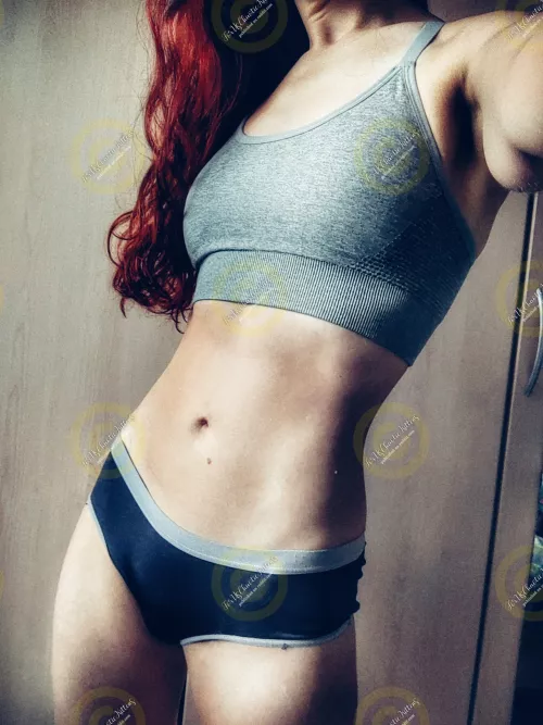 just wanted to show you my workout out[f]it by ForUsChaoticKittens