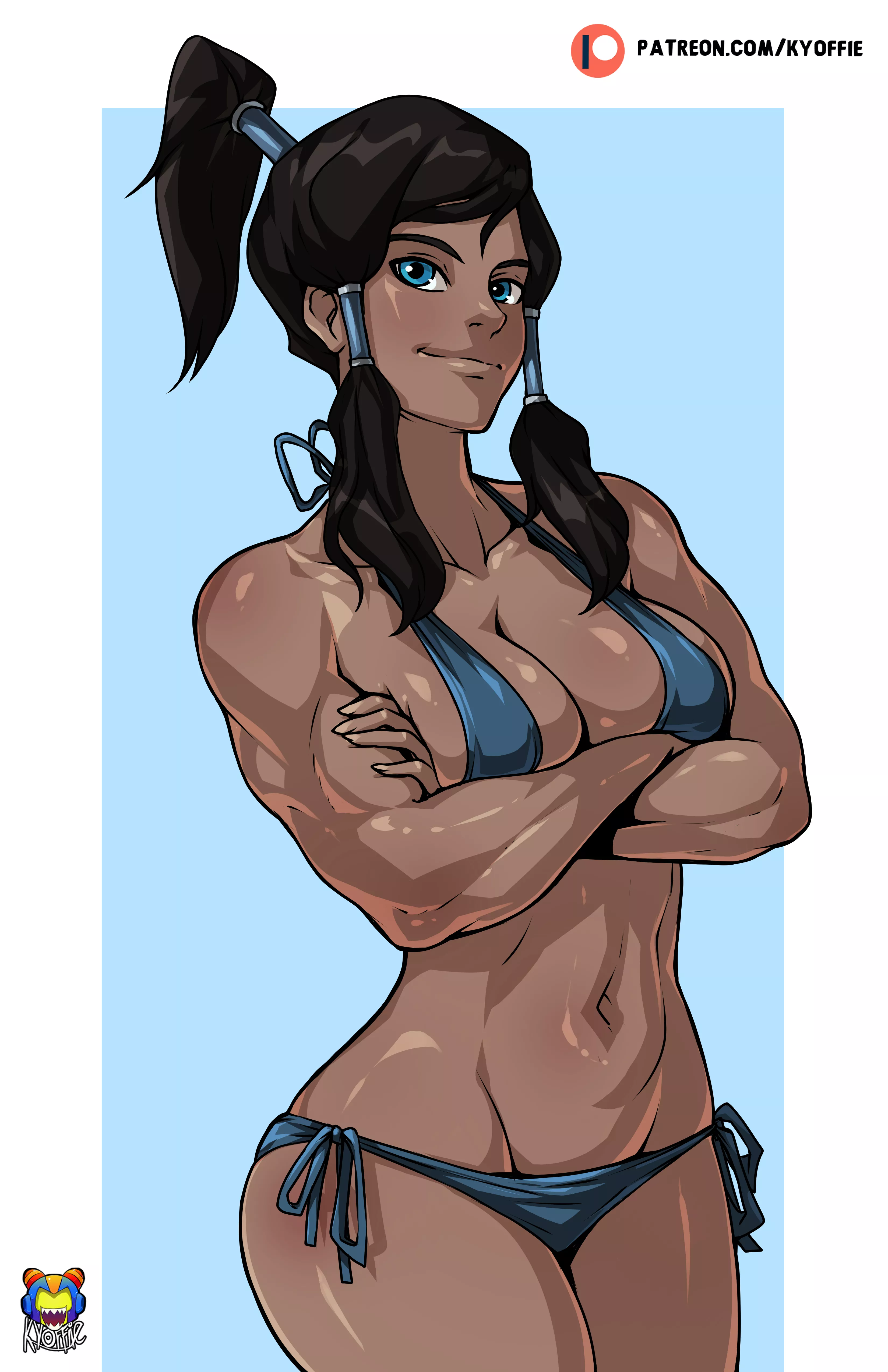 Korra [Artist: Kyoffie] posted by ComaOfSouls