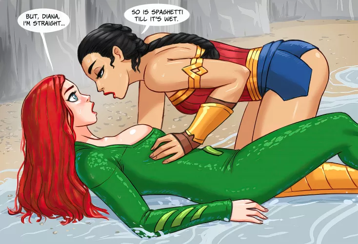 Mera and Wonder Woman - (DC Comics) - [Flick] by AtrosRH