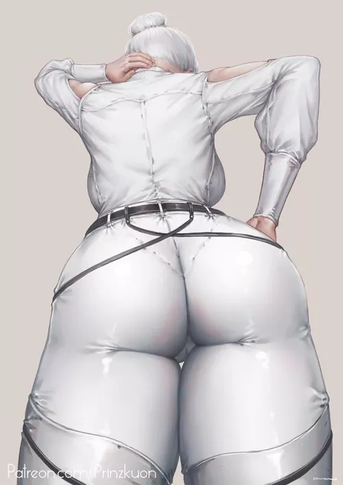 Military Mommy Winter Shows Off Her Behind (PrinzKuon) by STSTheReturn