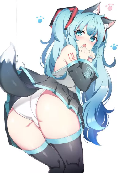 Nekomimi miku by mrsaladguy