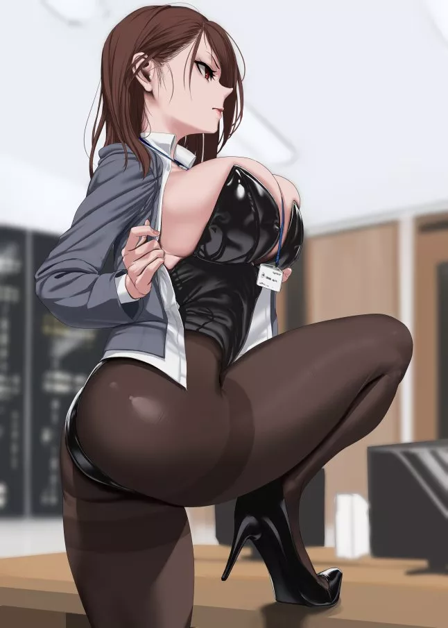 Office Bunny Girl posted by CheetahSperm18