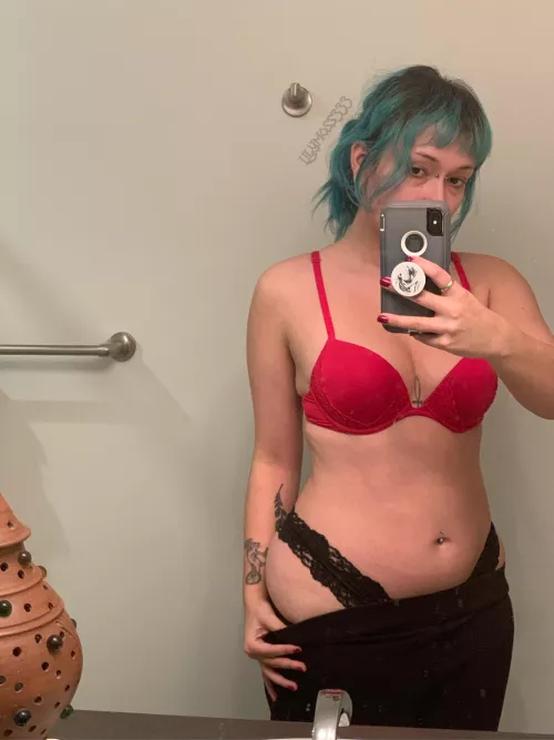 Red, black and green combo by LilyMoss333