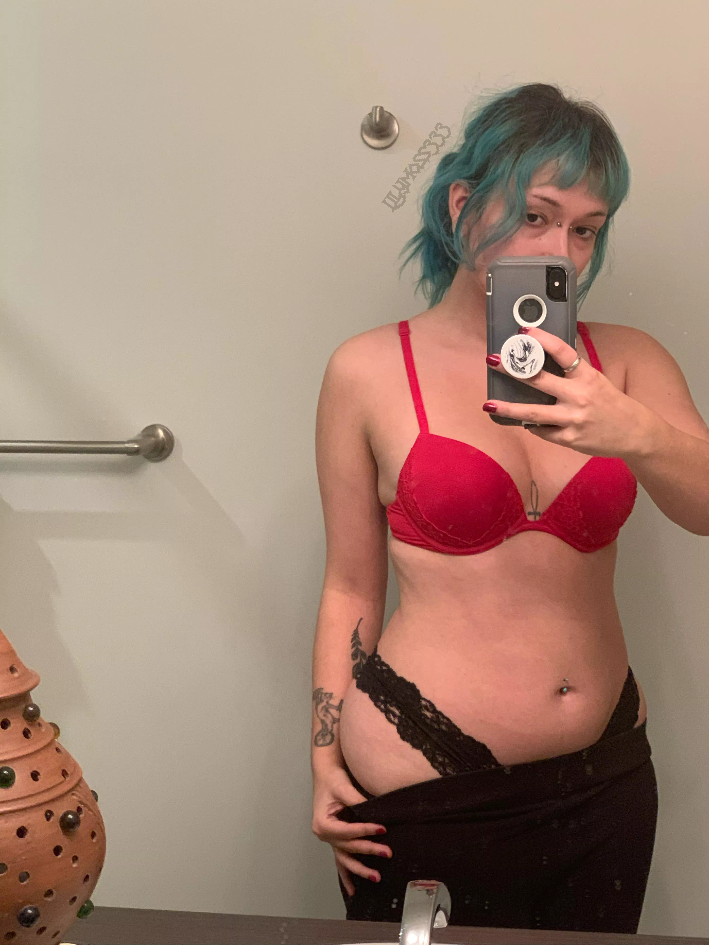 Red, black and green combo posted by LilyMoss333