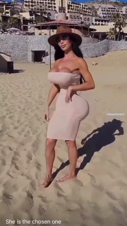 saw this on r/facepalm with lots of negativity in the comments. thought she'd get some more love here. anyone know her name? (original is a video) by Bennyboywonder