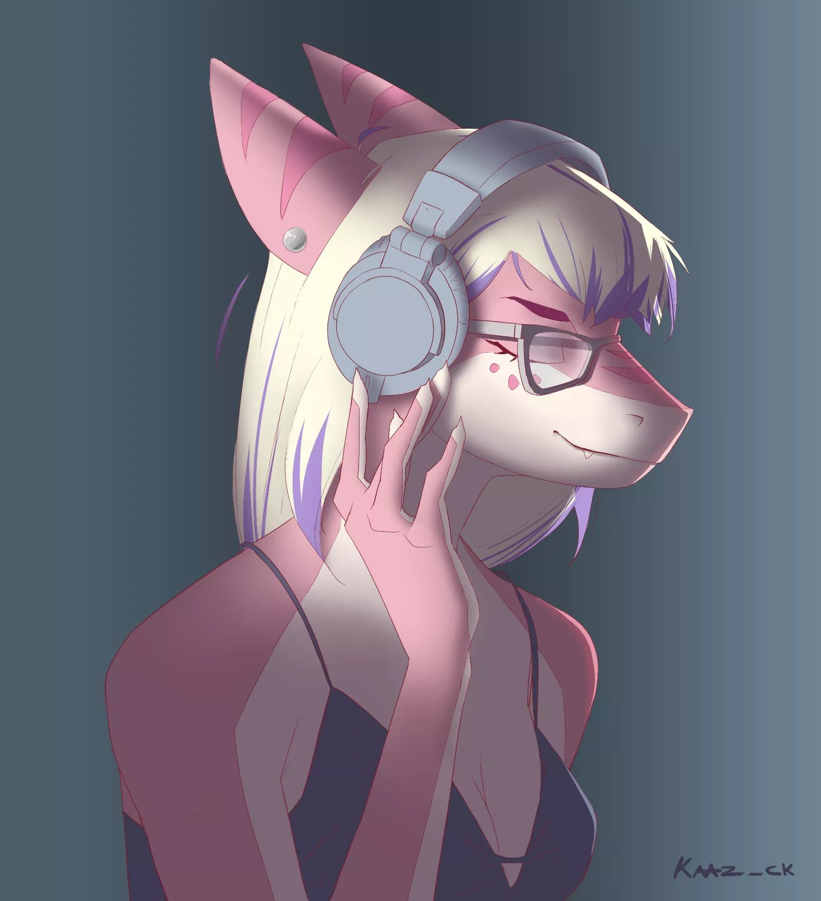 She's just chilling, Comm for u/MayhemQueenston, Comms Open Dm if u're interested posted by Kaaz_ck