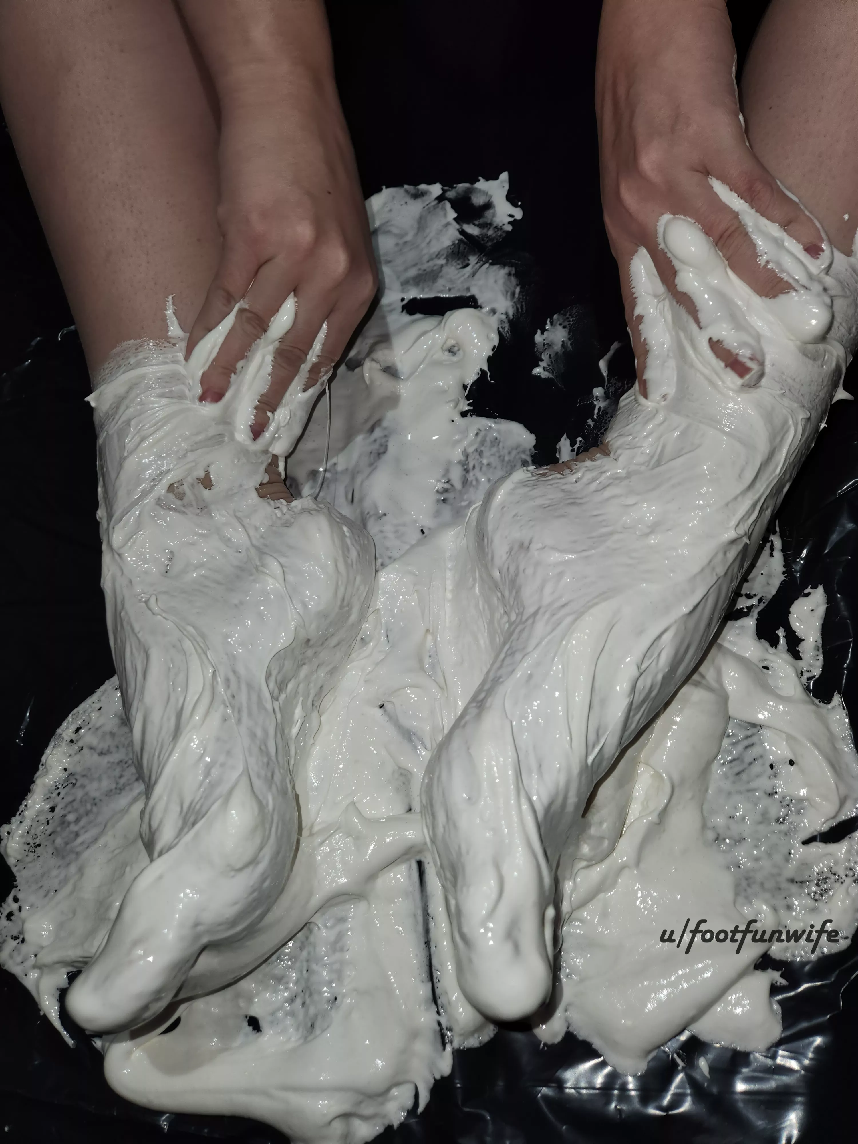 So sticky posted by footfunwife