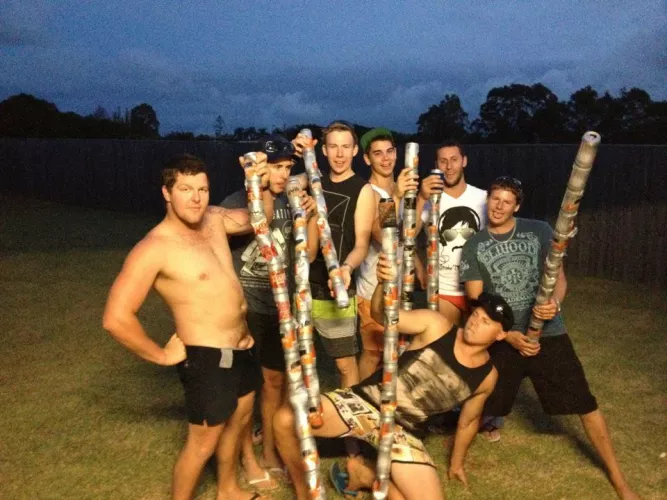 Stacked cans by Primal_Mantis