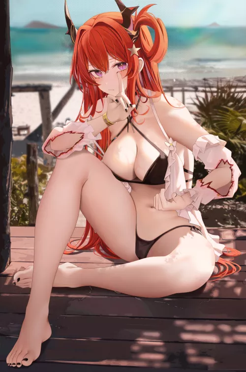 Surtr [Arknights] by xSaviour_N