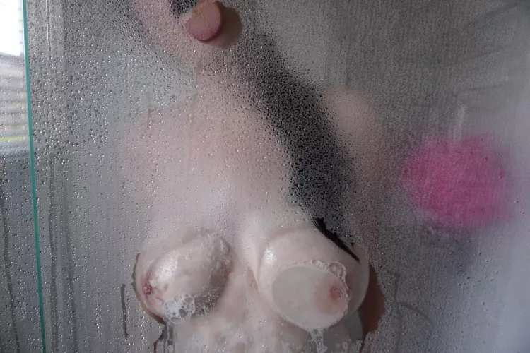 Taking a shower after a run by CharmingTheSnake