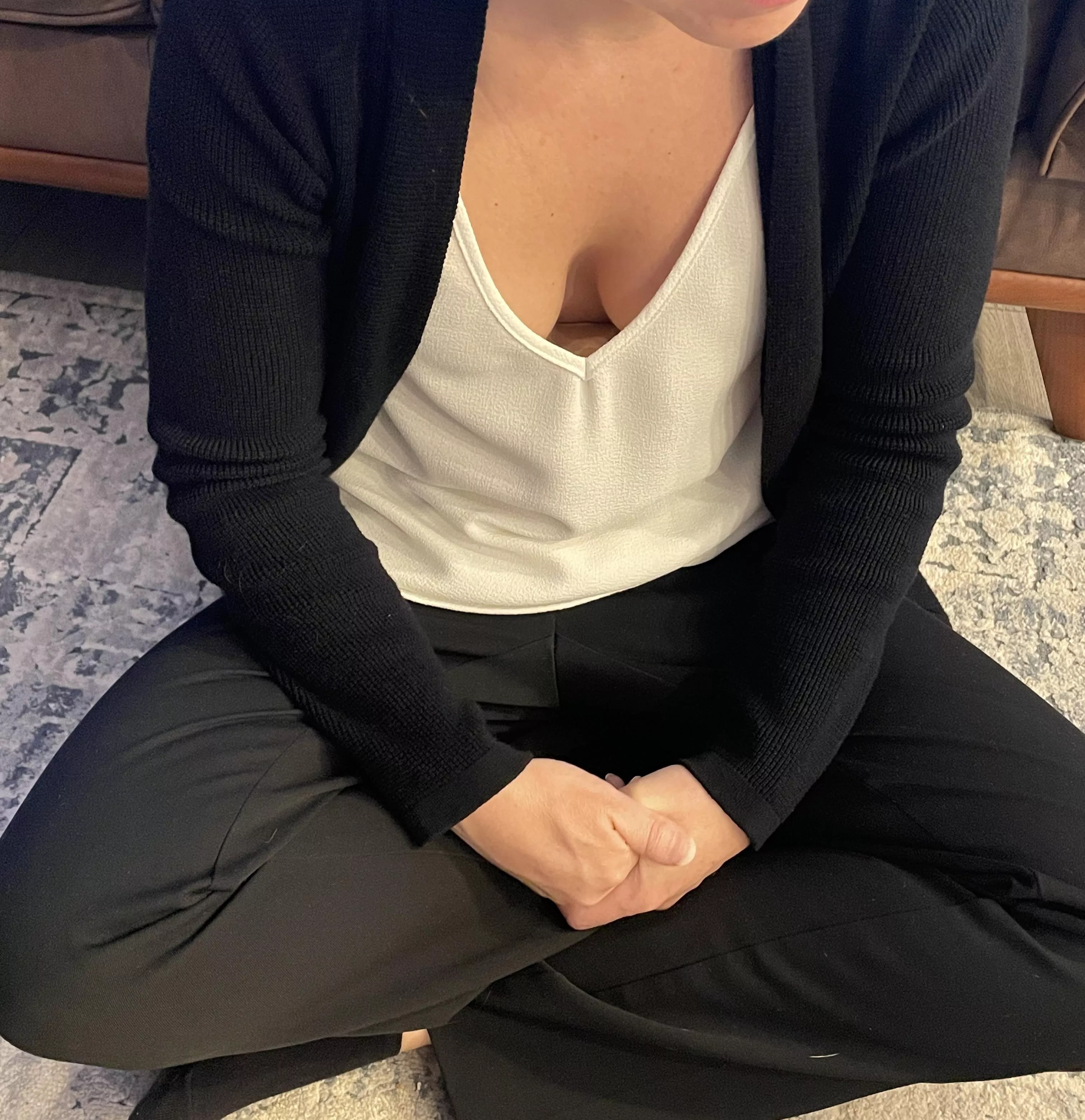 Think anyone at work will sneak a peek? posted by PetiteCanadianMilf