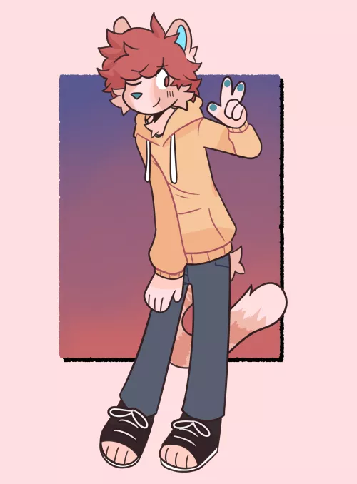 tiger guy! (i dont have a name for him) by upkxts