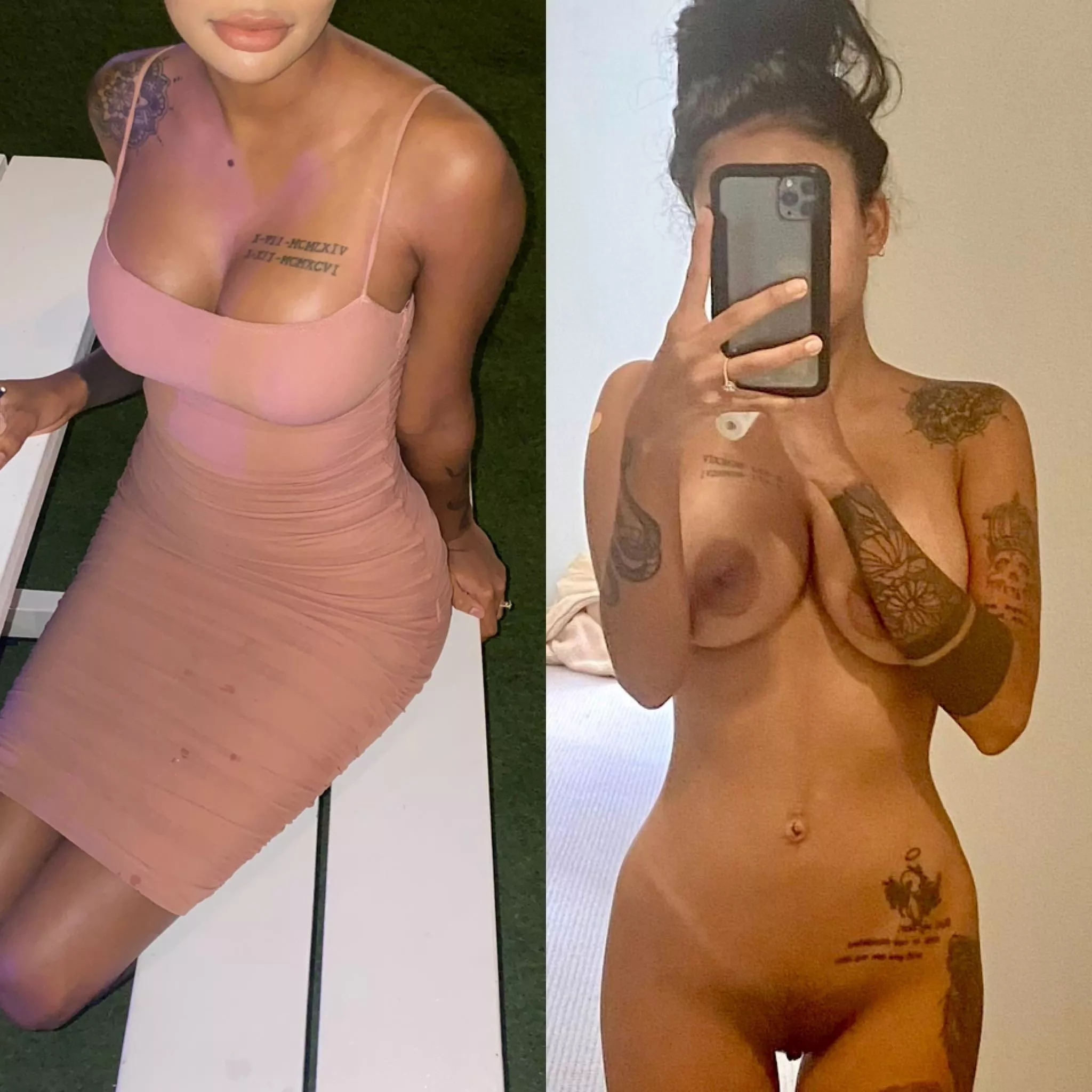 What you see during vs after our date x posted by misspiggynyc