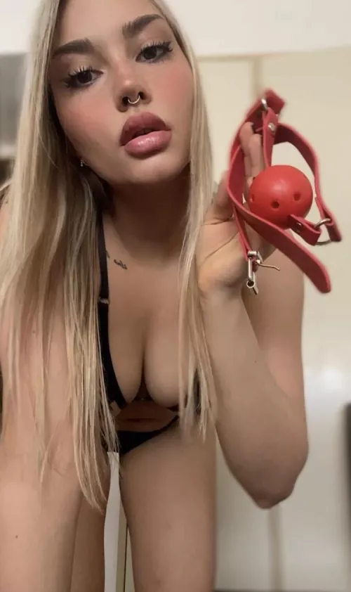 Who is going to wear it today? Me or you? by bbabyblonde7