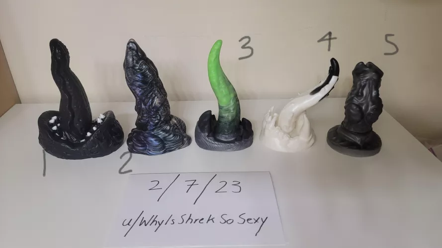 WTS Some Spooky Monsters by WhyIsShrekSoSexy