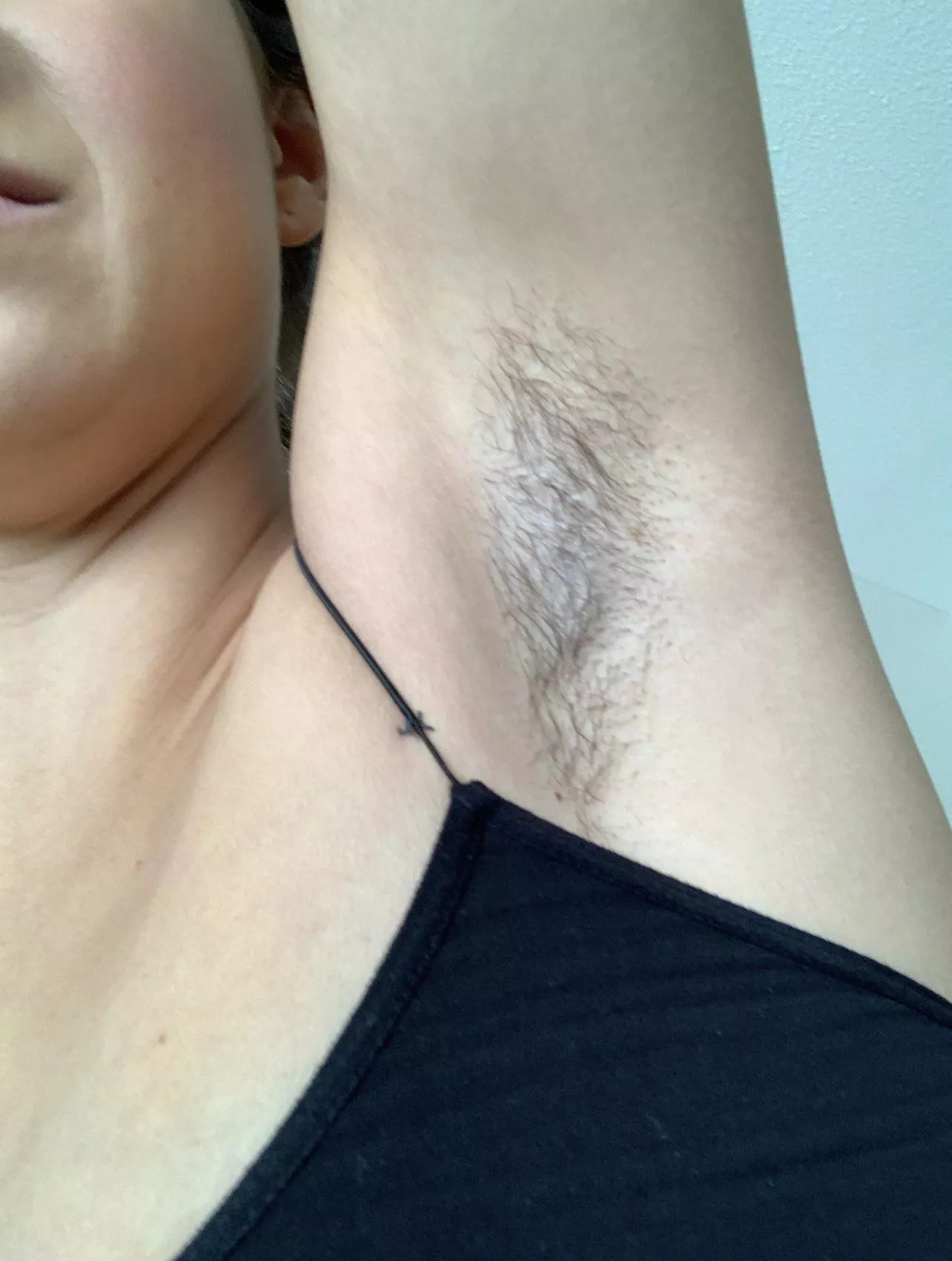 (30F) trying something new. What do y’all think? Should I keep growing them out? Should I stop using deodorant? I kinda love my natural musk. (OC) posted by QueenGee1212