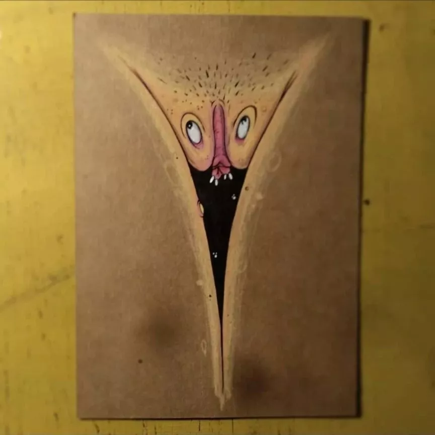 a vagalien I drew posted by Boyish_mind