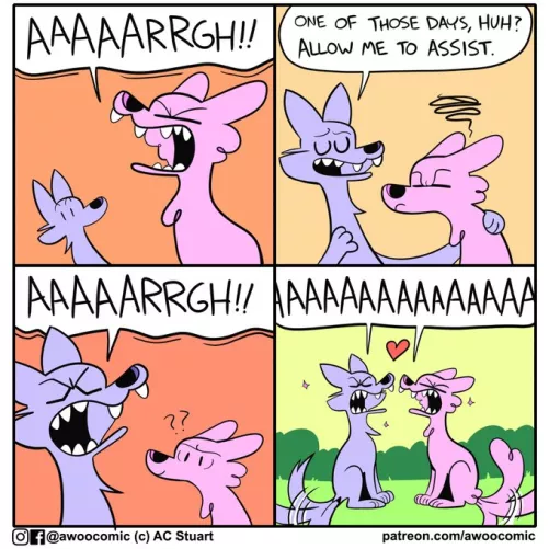 aaaaaargh (noobtheloser) by InkFoxPrints