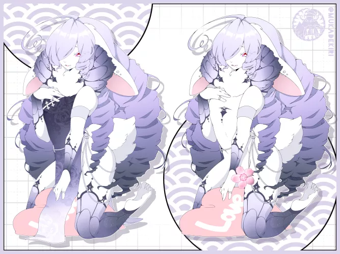 adopt I finished a few days ago! (art by Mukadekiri / still open) by Mukadekiri